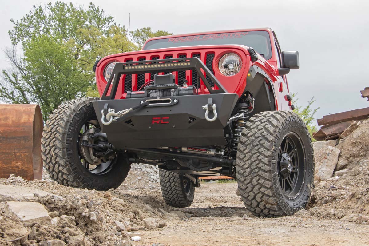 Jeep Wrangler Suspension Lift Kit - Rough Country - 4 Inch Long Arm - '18-'23